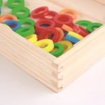 Joc lemn educativ matematic donut numbers4-Jucarii din Lemn si Montessori