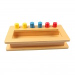 Joc motricitate montessori peg box1-Jucarii din Lemn si Montessori