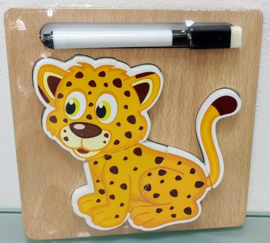 Puzzle lemn 3d magnetic 2 in 1 11-Jucarii din Lemn si Montessori