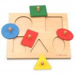 Puzzle montessori forme cu maner dreptunghiular5-Jucarii din Lemn si Montessori