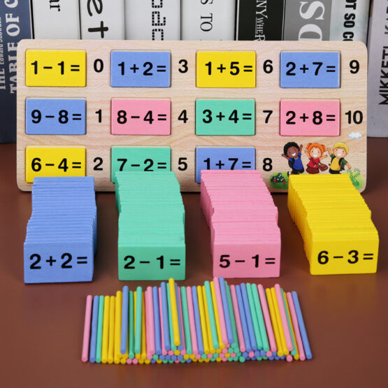 Joc lemn matematica domino artimetica operatiuni betisoare3-Jucarii din Lemn si Montessori