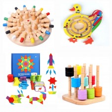 Set cadou jocuri educative copii 4 ani MultiPack 1 - HAM BEBE