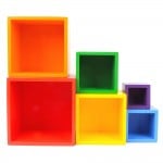 Set 6 cuburi rainbow stivuire cutii lemn3-Jucarii din Lemn si Montessori