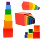 Set 6 cuburi rainbow stivuire cutii lemn5-Jucarii din Lemn si Montessori