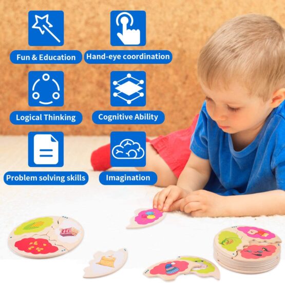 Puzzle lemn procesul evolutiv7jpg-Puzzle Copii