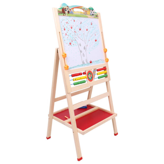 Tabla magnetica sevalet multifunctional 8111 4-Jucarii din Lemn si Montessori