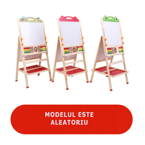 Tabla magnetica sevalet multifunctional 8111 6-Jucarii din Lemn si Montessori
