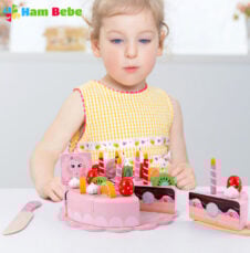 Tort din lemn jucarie Lucke Cake - HAM BEBE