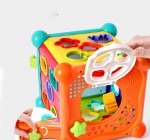 Cub educativ interactiv inteligent cu telecomanda jucarie bebe11-Centre activitati