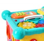 Cub educativ interactiv inteligent cu telecomanda jucarie bebe8-Centre activitati
