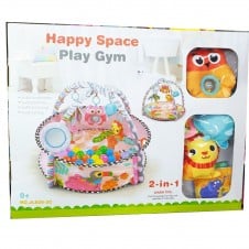 Saltea de joaca bebe 2 in 1 Piscina cu bile Happy Space - HAM BEBE