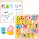 Tablita magnetica alfabet si puzzle invata literele1-Jucarii din Lemn si Montessori
