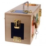 Casuta lemn montessori incuietori locks box5-Jucarii din Lemn si Montessori