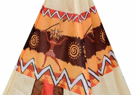 Cort teepee cu 60 bile colorate6-Corturi de joaca