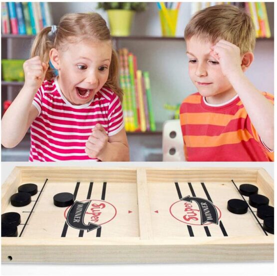 Joc Hochei aerian Fast slingpuck board game Super Winner - HAM BEBE