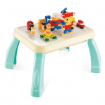 Masuta lego cu set cuburi incluse 2 in 1 Study Desk - HAM BEBE