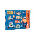 Puzzle carton 6 in a box 6 seturi puzzle piese mari bebe13