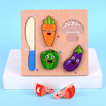Puzzle lemn joc feliat fructe legume mancare colorful 3d piese groase3 min-Jucarii din Lemn si Montessori