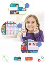Tabla cu recompense pentru copii panou magnetic8-Jucarii din Lemn si Montessori