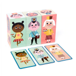 Set cuburi puzzle meserii cubes en bois2-Jucarii din Lemn si Montessori