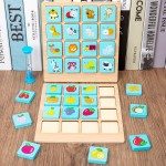 Joc educativ de memorie instant memory card14-Jucarii din Lemn si Montessori