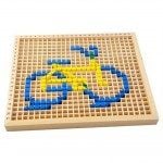 Joc lemn mozaic pixel arts building blocks2-Jucarii Creativitate