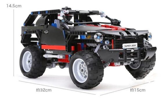 Set lego constructii masinuta jeep Cruiser SUV 589 piese - HAM BEBE