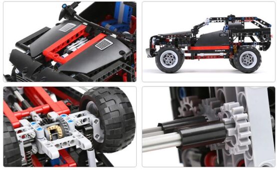 Set lego constructii masinuta jeep Cruiser SUV 589 piese - HAM BEBE