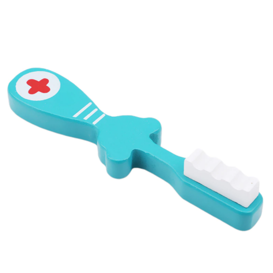 Set dentist joc lemn 24 piese6-Jucarii doctor copii
