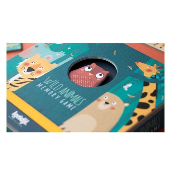 Joc de memorie londji animale salbatice3-Jocuri educationale