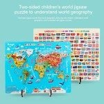 Harta lumii magnetica joc educativ pentru copii3-Jocuri educationale