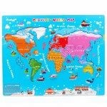 Harta lumii magnetica joc educativ pentru copii9-Jocuri educationale