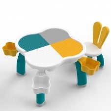 Masuta lego duplo 100 piese cu scaunel inclus children table3-Cuburi constructie