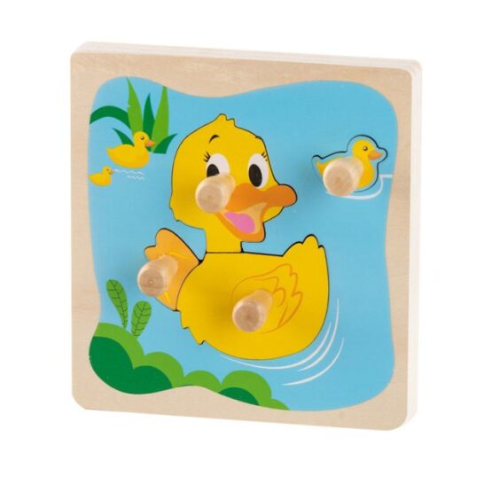 Mini puzzle lemn cu maner incastru ilustrat14-Jucarii din Lemn si Montessori