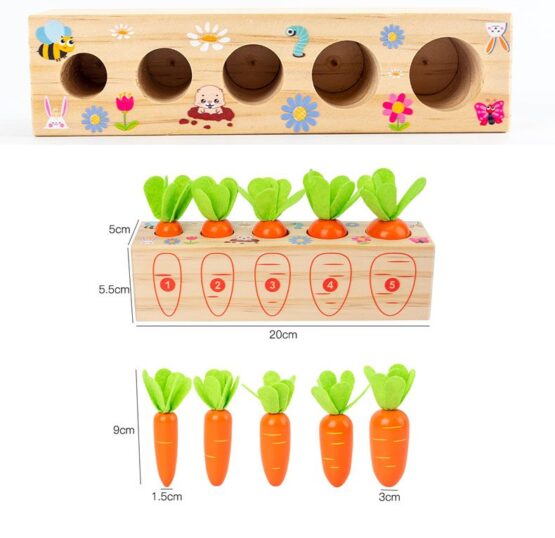 Joc educativ numaram morcovii counting carrots game2-Jucarii Senzoriale