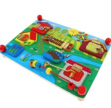 Joc lemn Incuietori Casutele Fermierului Onshine Unlock - HAM BEBE
