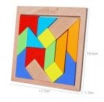 Puzzle tangram mare 14 piese2-Jucarii din Lemn si Montessori
