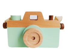 Aparat foto jucarie copii din lemn Marc Toys - HAM BEBE