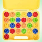 Joc montessori potrivire oua asocieri litere alfabetul7-Jucarii din Lemn si Montessori