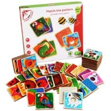 Set puzzle din lemn potriveste modelul3-Jocuri educationale