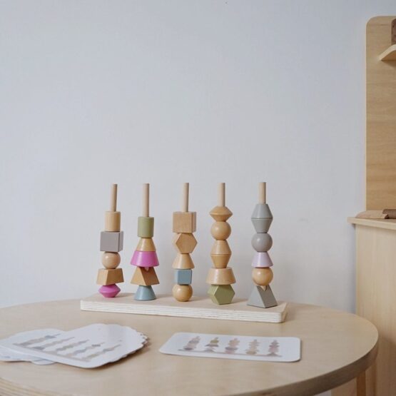 Sortator forme montessori fuse secvente smart squirrel2-Jucarii din Lemn si Montessori