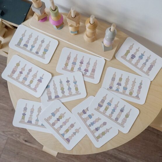 Sortator forme montessori fuse secvente smart squirrel3-Jucarii din Lemn si Montessori
