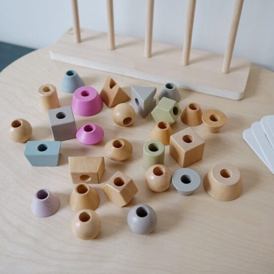Sortator forme montessori fuse secvente smart squirrel4-Jucarii din Lemn si Montessori