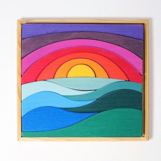 cuburi lemn masiv rainbow sunset2