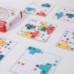 Joc logic Tetris din lemn cu modele T-Paired - HAM BEBE