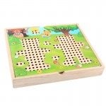 Joc mozaic din lemn si puzzle Imbraca Ursuletii - HAM BEBE