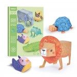 Joc Origami copii Animale Mideer Paper Animals Kit creativ