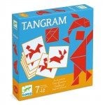 Joc Tangram clasic din lemn Djeco