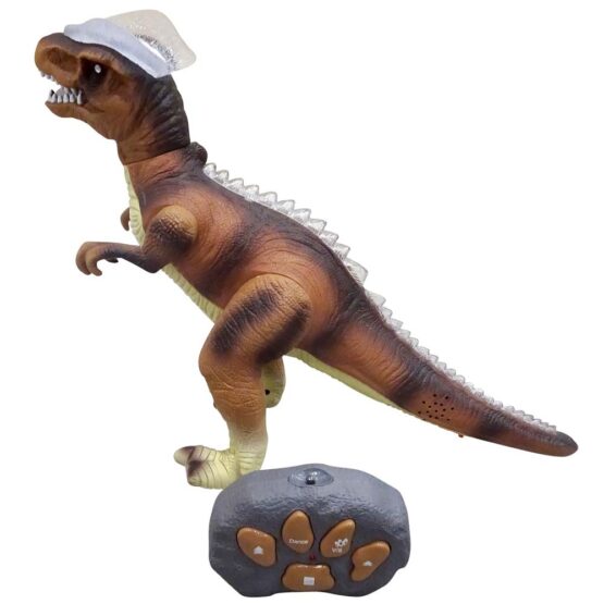 Dinozaur jucarie interactiva cu sunete si lumini dilophosaur4 - HAM BEBE