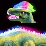 Dinozaur jucarie interactiva cu sunete si lumini dilophosaur41 - HAM BEBE